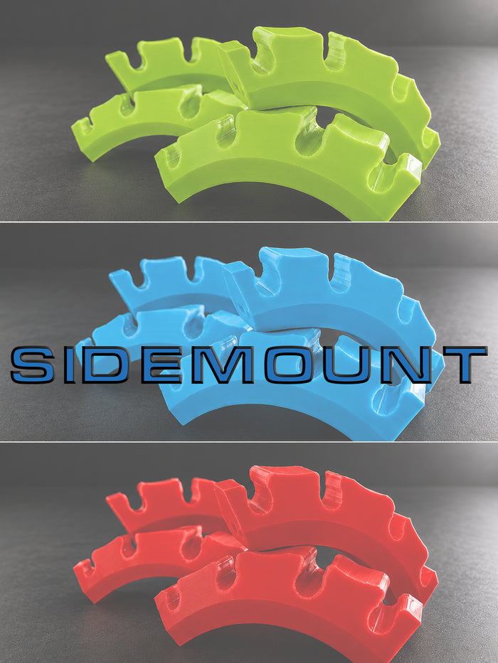 Set PORTAFRUSTE BOMBOLE Sidemount
